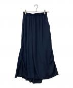 FLORENTフローレント）の古着「アシンメトリーシャンブレースカート」｜ネイビー