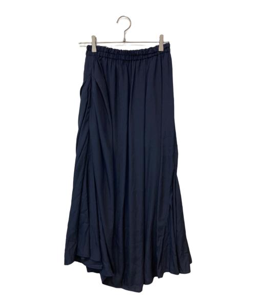 FLORENT（フローレント）FLORENT (フローレント) アシンメトリーシャンブレースカート ネイビー サイズ:34の古着・服飾アイテム