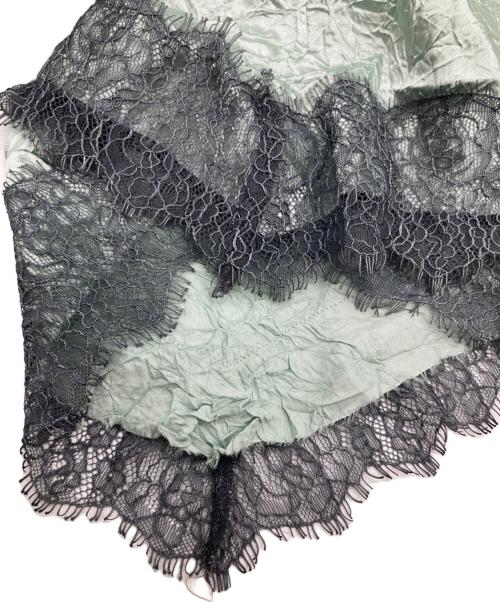 PRANK PROJECT（プランクプロジェクト）PRANK PROJECT (プランクプロジェクト) Washed Satin Lace Trim Skirt ベージュ サイズ:38の古着・服飾アイテム