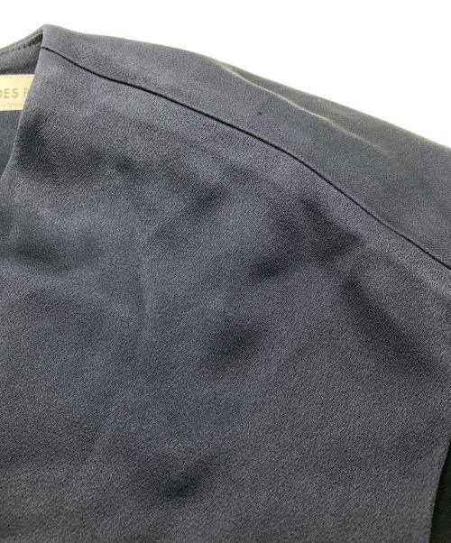 DES PRES（デ プレ）DES PRES (デ プレ) サテンジョーゼット オールインワン ネイビー サイズ:Fの古着・服飾アイテム