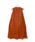 theory luxe (セオリーリュクス) HATCH MANUELA ノースリーブ ワンピース オレンジ サイズ:38：6000円