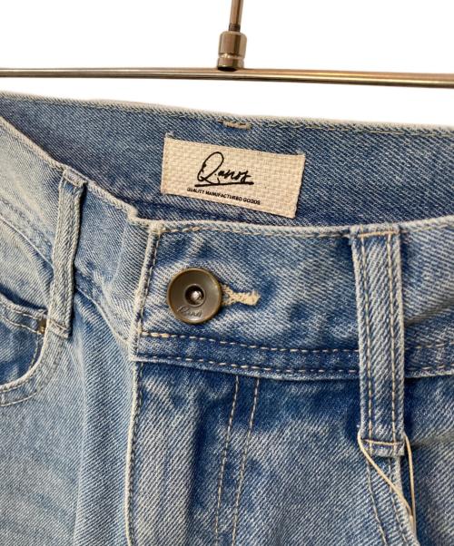 Q.anos（キュアノス）Q.anos (キュアノス) ブルージュデニム インディゴ サイズ:Sの古着・服飾アイテム