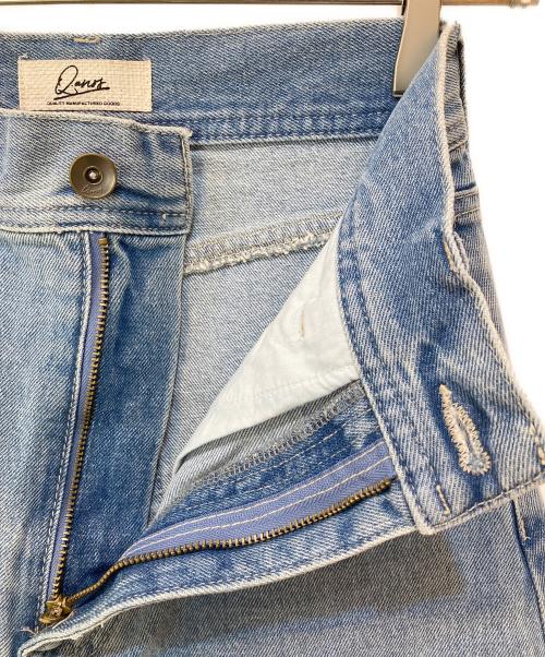 Q.anos（キュアノス）Q.anos (キュアノス) ブルージュデニム インディゴ サイズ:Sの古着・服飾アイテム
