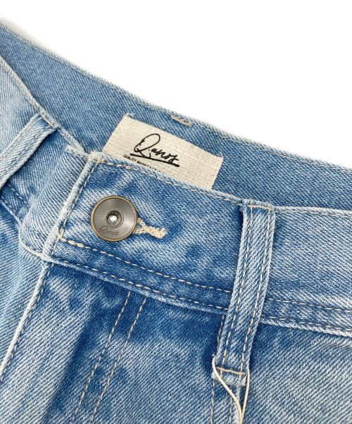 Q.anos（キュアノス）Q.anos (キュアノス) ブルージュデニム インディゴ サイズ:Sの古着・服飾アイテム