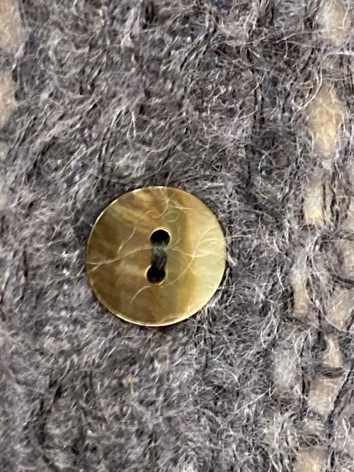 URU（ウル）URU (ウル) 3G CARDIGAN/3G　カーディガン グレー サイズ:FREEの古着・服飾アイテム