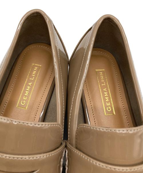 GEMMA LINN（ジェマ リン）GEMMA LINN (ジェマ リン) スタッズローファー ブラウン サイズ:37の古着・服飾アイテム