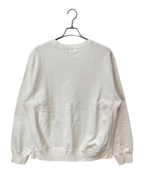 BABY MiLO（ベビーマイロ）BABY MiLO (ベビーマイロ) 裏起毛スウェット ホワイト サイズ:Mの古着・服飾アイテム