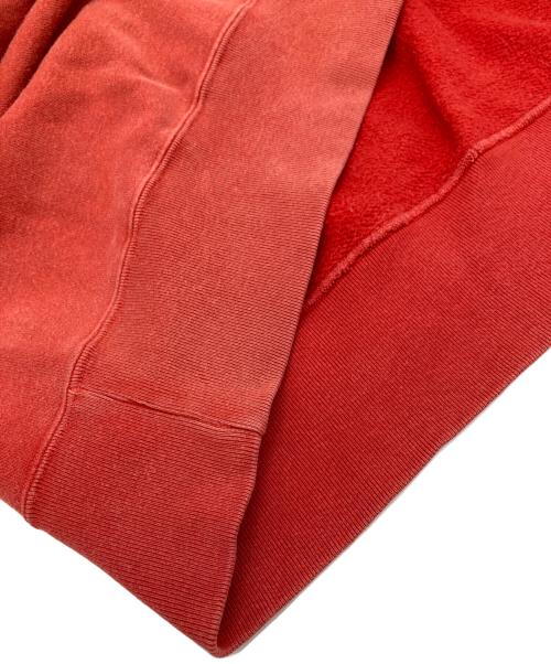 A BATHING APE（ア ベイシング エイプ）A BATHING APE (ア ベイシング エイプ) 90s 大猿 フェイススウェット レッド サイズ:Mの古着・服飾アイテム