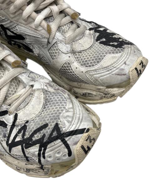 BALENCIAGA（バレンシアガ）BALENCIAGA (バレンシアガ) RUNNER グラフィティローカットスニーカー ホワイト サイズ:USA10の古着・服飾アイテム