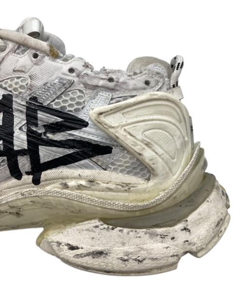 BALENCIAGA（バレンシアガ）BALENCIAGA (バレンシアガ) RUNNER グラフィティローカットスニーカー ホワイト サイズ:USA10の古着・服飾アイテム