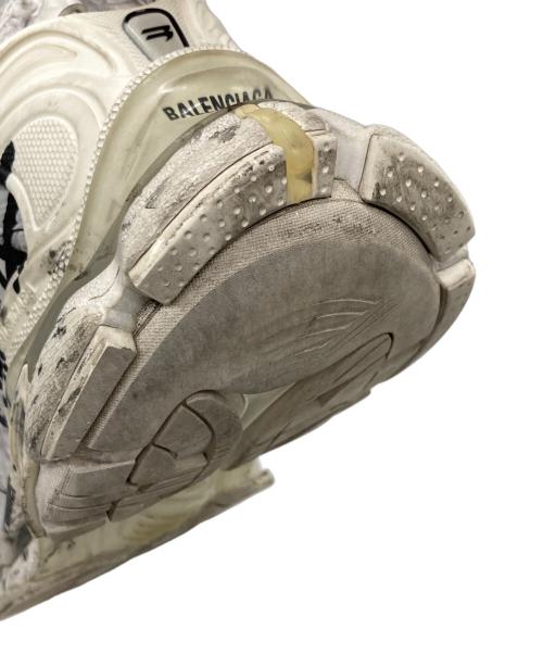 BALENCIAGA（バレンシアガ）BALENCIAGA (バレンシアガ) RUNNER グラフィティローカットスニーカー ホワイト サイズ:USA10の古着・服飾アイテム