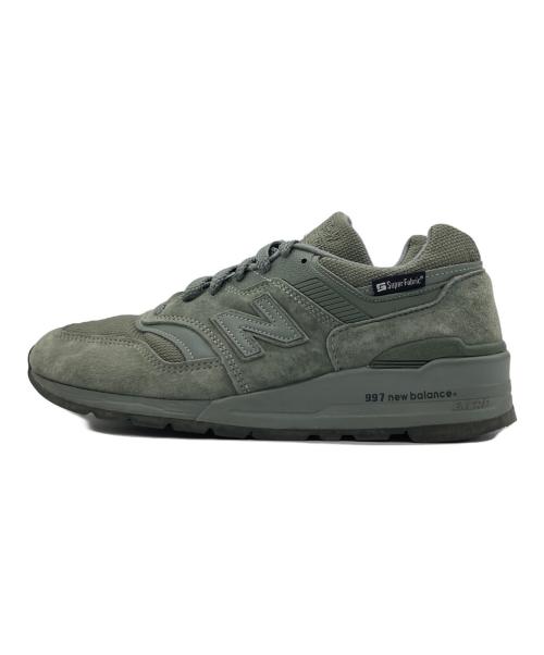 NEW BALANCE（ニューバランス）NEW BALANCE (ニューバランス) NEW BALANCE M997NAL ローカットスニーカー GREEN サイズ:US07の古着・服飾アイテム