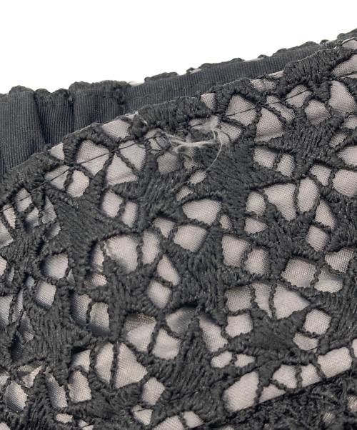 Maglie（マーリエ）Maglie (マーリエ) スター刺繍レーススカート ブラック サイズ:9の古着・服飾アイテム