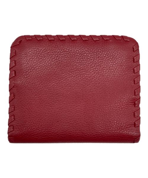 TORY BURCH（トリーバーチ）TORY BURCH (トリーバーチ) 2つ折り財布 レッド サイズ:-の古着・服飾アイテム