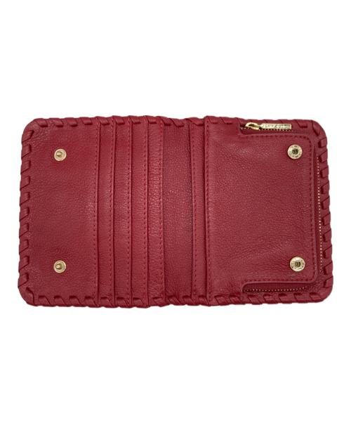TORY BURCH（トリーバーチ）TORY BURCH (トリーバーチ) 2つ折り財布 レッド サイズ:-の古着・服飾アイテム