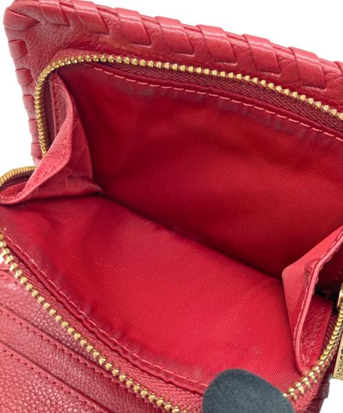 TORY BURCH（トリーバーチ）TORY BURCH (トリーバーチ) 2つ折り財布 レッド サイズ:-の古着・服飾アイテム