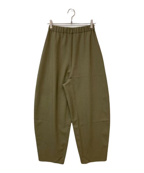 forme（フォルメ）forme (フォルメ) Curved Pants カーキ サイズ:1の古着・服飾アイテム