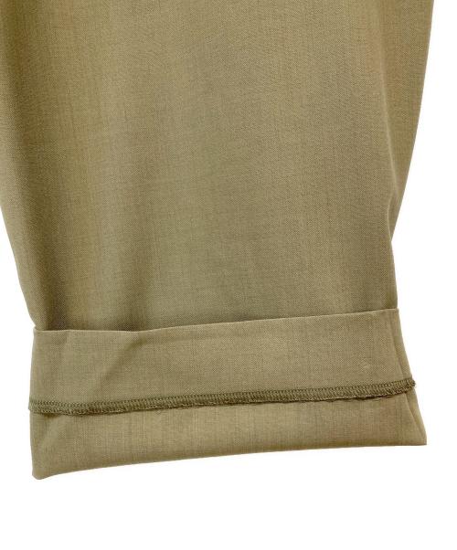 forme（フォルメ）forme (フォルメ) Curved Pants カーキ サイズ:1の古着・服飾アイテム