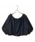 forme（フォルメ）の古着「Balloon Gather Blouse」｜ブラック