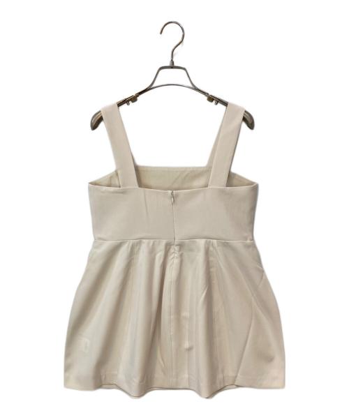 forme（フォルメ）forme (フォルメ) Sleeveless Cocoon Top ホワイト サイズ:1の古着・服飾アイテム