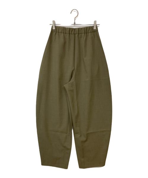 forme（フォルメ）forme (フォルメ) Curved Pants カーキ サイズ:1の古着・服飾アイテム