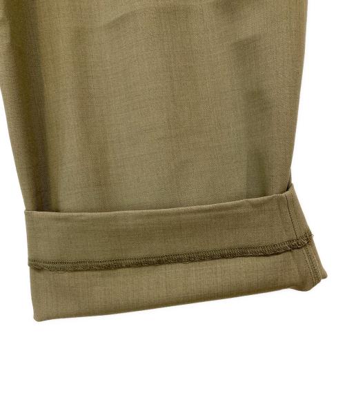 forme（フォルメ）forme (フォルメ) Curved Pants カーキ サイズ:1の古着・服飾アイテム