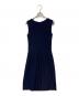 TADASHI SHOJI (タダシ ショージ) ドレープノースリーブドレス ネイビー サイズ:XS：8000円