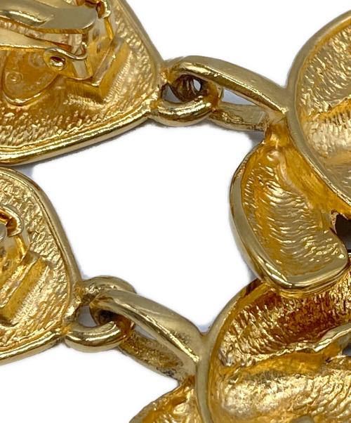 CHANEL（シャネル）CHANEL (シャネル) マトラッセ ココマーク スイングイヤリング ゴールド サイズ:-の古着・服飾アイテム