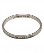 TIFFANY & Co.ティファニー）の古着「1837 ナロー シルバーバングル」｜シルバー