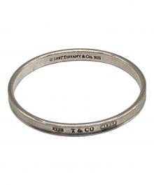 TIFFANY & Co.（ティファニー）の古着「1837 ナロー シルバーバングル」｜シルバー