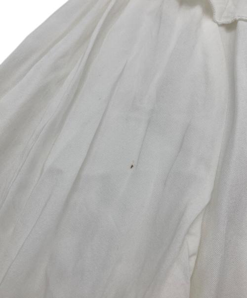 willfully（ウィルフリー）willfully (ウィルフリー) 2WAY フリルカラーブラウス ホワイト サイズ:Fの古着・服飾アイテム