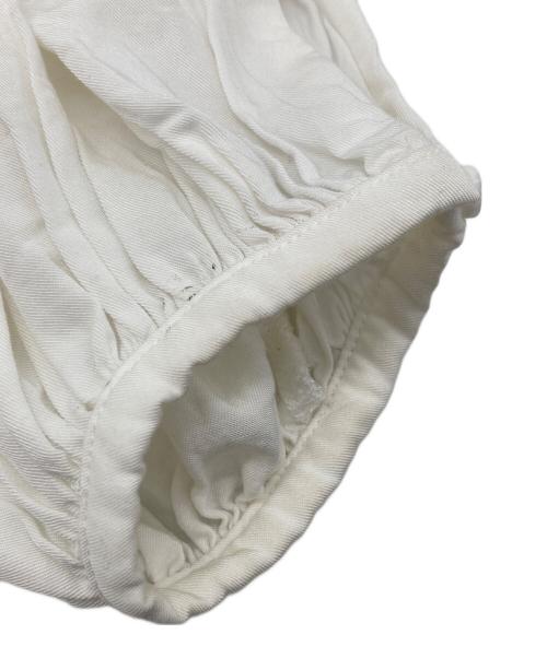 willfully（ウィルフリー）willfully (ウィルフリー) 2WAY フリルカラーブラウス ホワイト サイズ:Fの古着・服飾アイテム