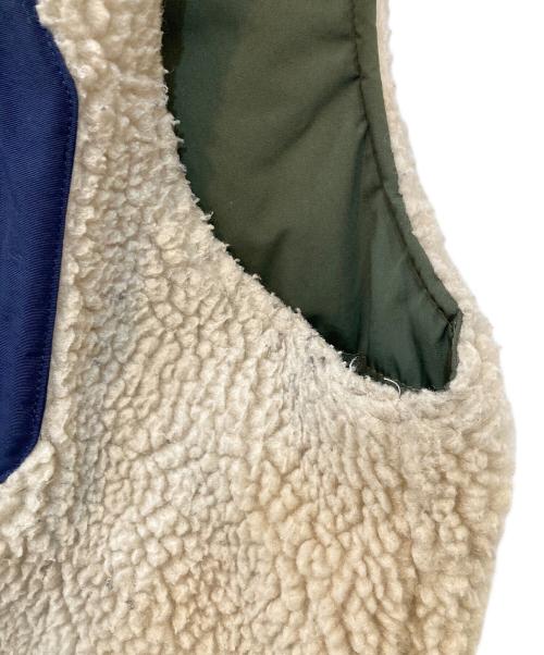 Patagonia（パタゴニア）Patagonia (パタゴニア) Reversible Bivy Down Vest グリーン サイズ:Mの古着・服飾アイテム