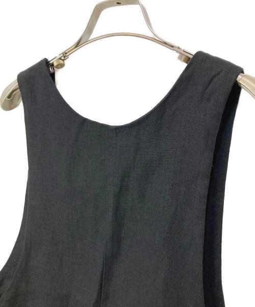 SHENERY（シーナリー）SHENERY (シーナリー) 2WAYリネンワンピース ブラック サイズ:38の古着・服飾アイテム