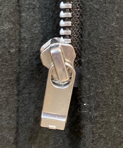 BEAUTY&YOUTH（ビューティーアンドユース）BEAUTY&YOUTH (ビューティーアンドユース) ウールブレンド ノーカラーミドルコート グレー サイズ:Mの古着・服飾アイテム