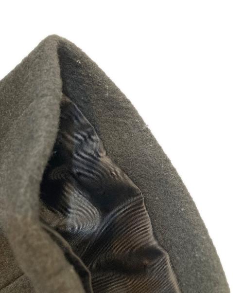 BEAUTY&YOUTH（ビューティーアンドユース）BEAUTY&YOUTH (ビューティーアンドユース) ウールブレンド ノーカラーミドルコート グレー サイズ:Mの古着・服飾アイテム