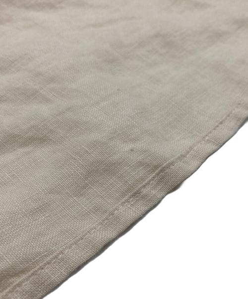 TSUHARU by samansa Mos2（ツハル バイ サマンサモスモス）TSUHARU by samansa Mos2 (ツハル バイ サマンサモスモス) ノースリピンタックワンピース ベージュ サイズ:Mの古着・服飾アイテム