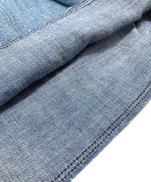 JOURNAL STANDARD（ジャーナルスタンダード）JOURNAL STANDARD (ジャーナルスタンダード) ライトオンスデニムクロップドシャツ インディゴ サイズ:Freeの古着・服飾アイテム