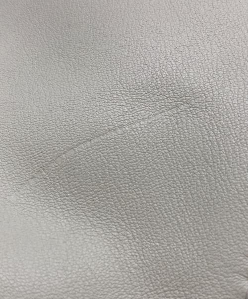 AVIREX（アヴィレックス）AVIREX (アヴィレックス) アーチロゴレザースタジャン ブラック×グレー サイズ:Ⅼの古着・服飾アイテム