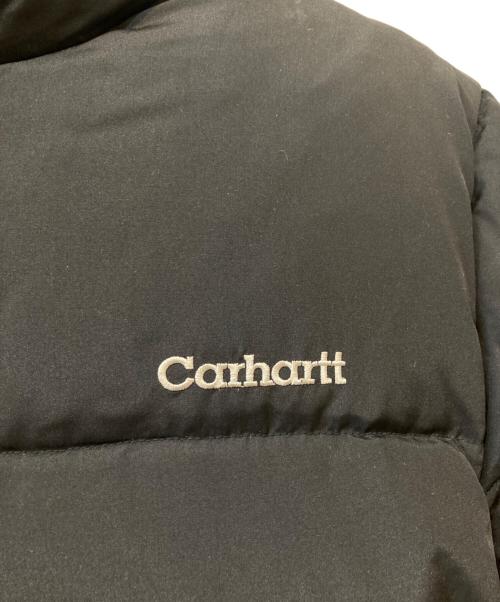 CarHartt（カーハート）CarHartt (カーハート) 90s ヌプシ 刺繍ロゴ ダウンジャケット ブラック サイズ:Mの古着・服飾アイテム