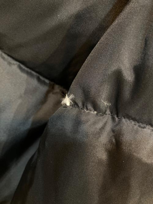 CarHartt（カーハート）CarHartt (カーハート) 90s ヌプシ 刺繍ロゴ ダウンジャケット ブラック サイズ:Mの古着・服飾アイテム