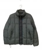 nano・universeナノ・ユニバース）の古着「SHIELD A1 ALPHA/シールドアルファ 西川ダウンジャケット」｜グレー