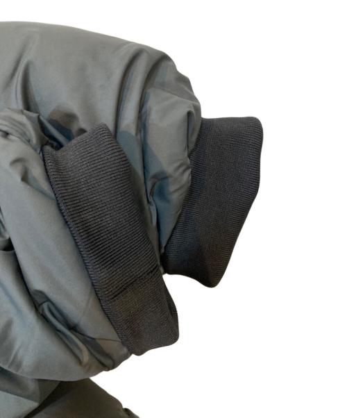 nano・universe（ナノ・ユニバース）nano・universe (ナノ・ユニバース) SHIELD A1 ALPHA/シールドアルファ 西川ダウンジャケット グレー サイズ:Lの古着・服飾アイテム