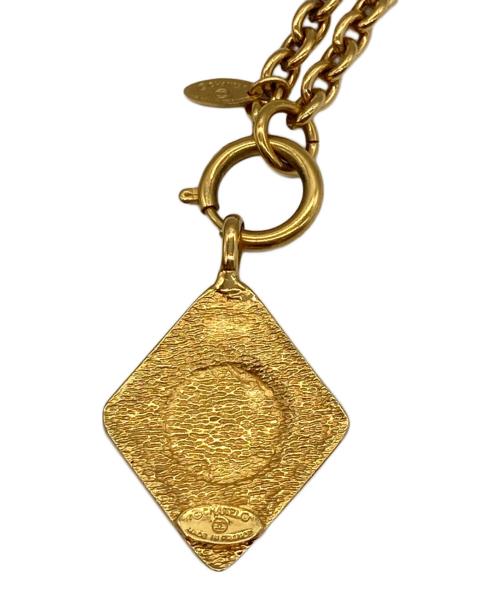 CHANEL（シャネル）CHANEL (シャネル) ココマーク ひし形モチーフ チェーンネックレス ゴールド サイズ:-の古着・服飾アイテム