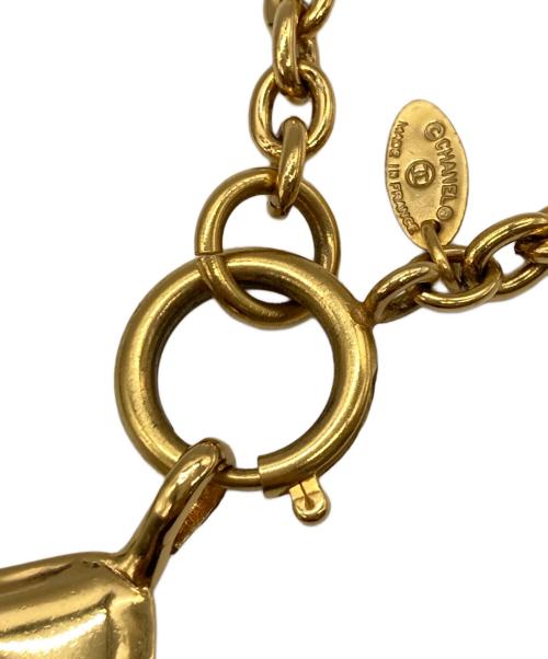 CHANEL（シャネル）CHANEL (シャネル) ココマーク ひし形モチーフ チェーンネックレス ゴールド サイズ:-の古着・服飾アイテム