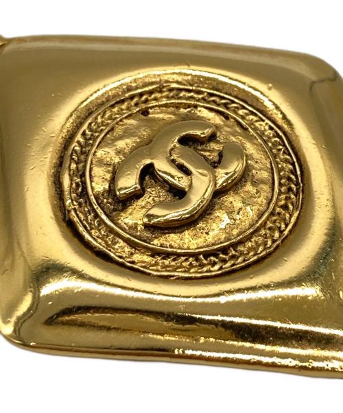 CHANEL（シャネル）CHANEL (シャネル) ココマーク ひし形モチーフ チェーンネックレス ゴールド サイズ:-の古着・服飾アイテム