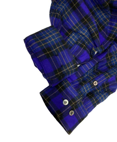 UNDERCOVERISM（アンダーカバーイズム）UNDERCOVERISM (アンダーカバーイズム) 22SS コットンCK後パッカリングロングシャツ パープル サイズ:3の古着・服飾アイテム