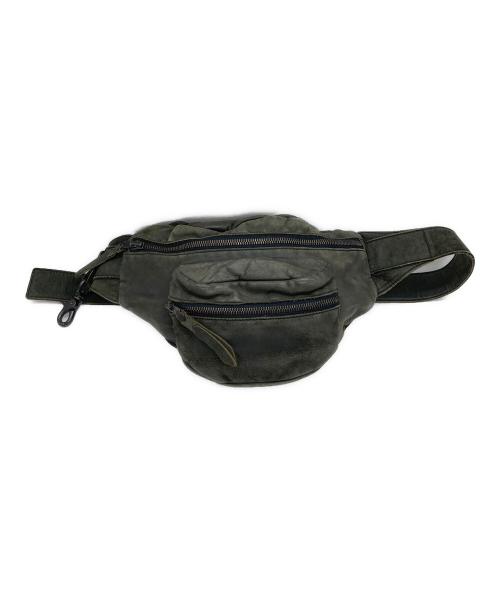 NUMBER (N)INE（ナンバーナイン）NUMBER (N)INE (ナンバーナイン) 音符バックルレザーウエストバッグ ブラウン サイズ:-の古着・服飾アイテム