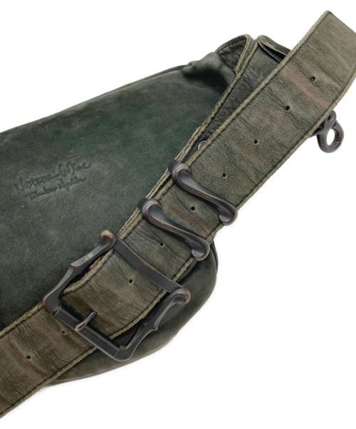 NUMBER (N)INE（ナンバーナイン）NUMBER (N)INE (ナンバーナイン) 音符バックルレザーウエストバッグ ブラウン サイズ:-の古着・服飾アイテム