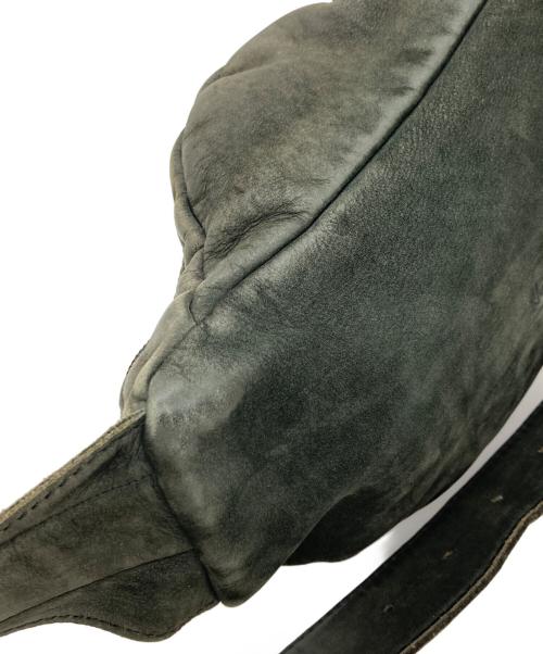 NUMBER (N)INE（ナンバーナイン）NUMBER (N)INE (ナンバーナイン) 音符バックルレザーウエストバッグ ブラウン サイズ:-の古着・服飾アイテム